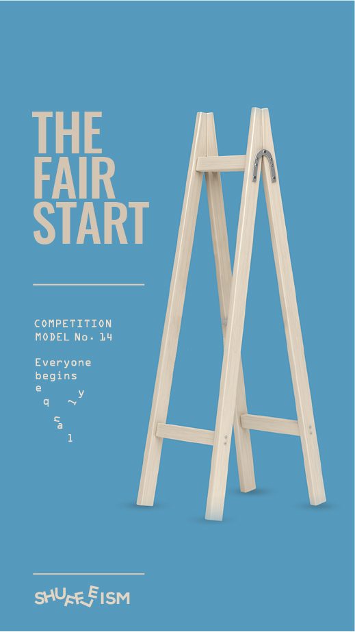 Shuffleism poster — THE FAIR START