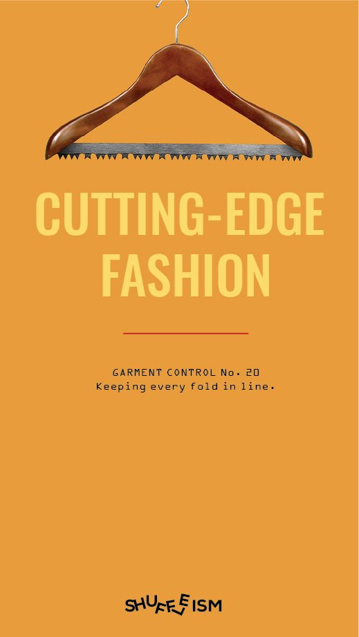 Shuffleism poster — CUTTING-EDGE FASHION
